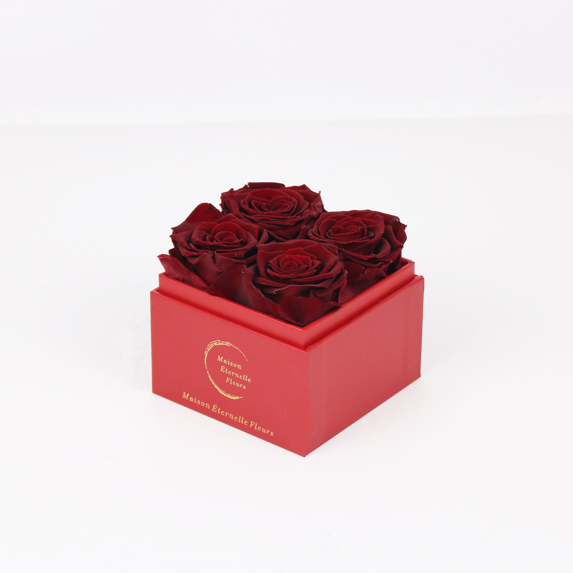4 LUXE CRYSTAL ROJO VINO