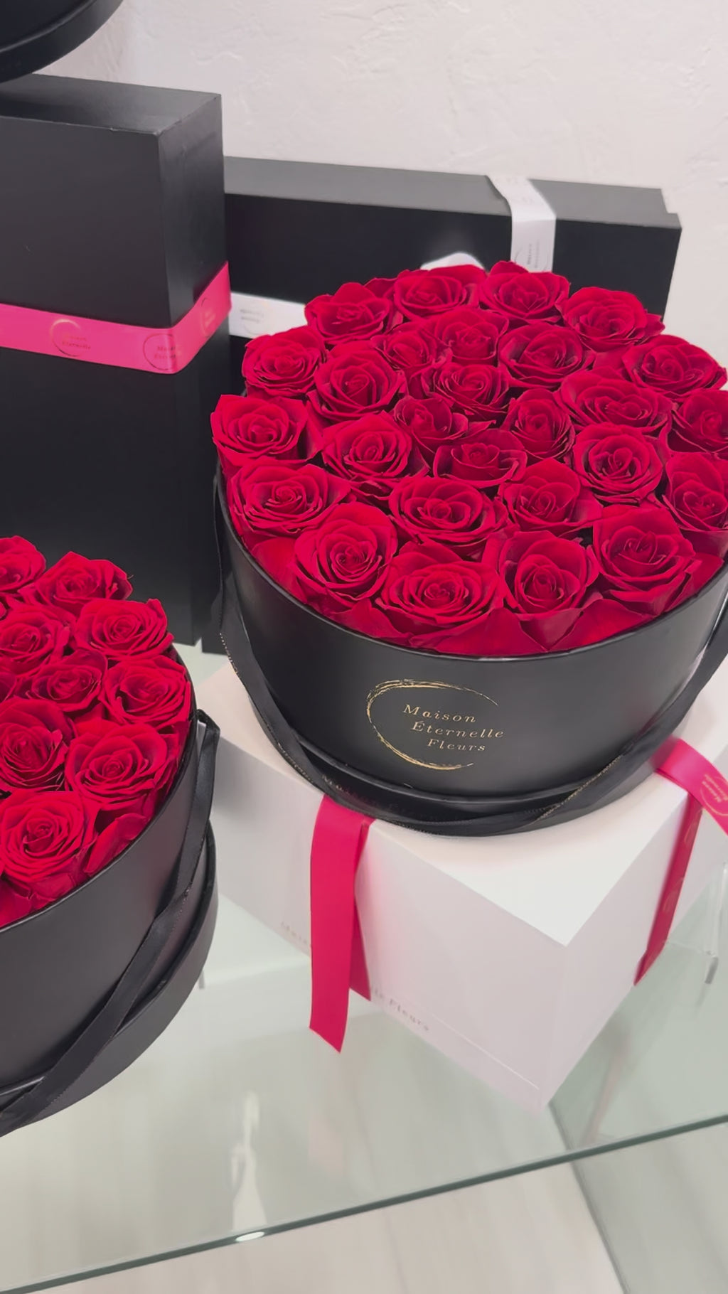 JARDIN DE FLEURS ROJO