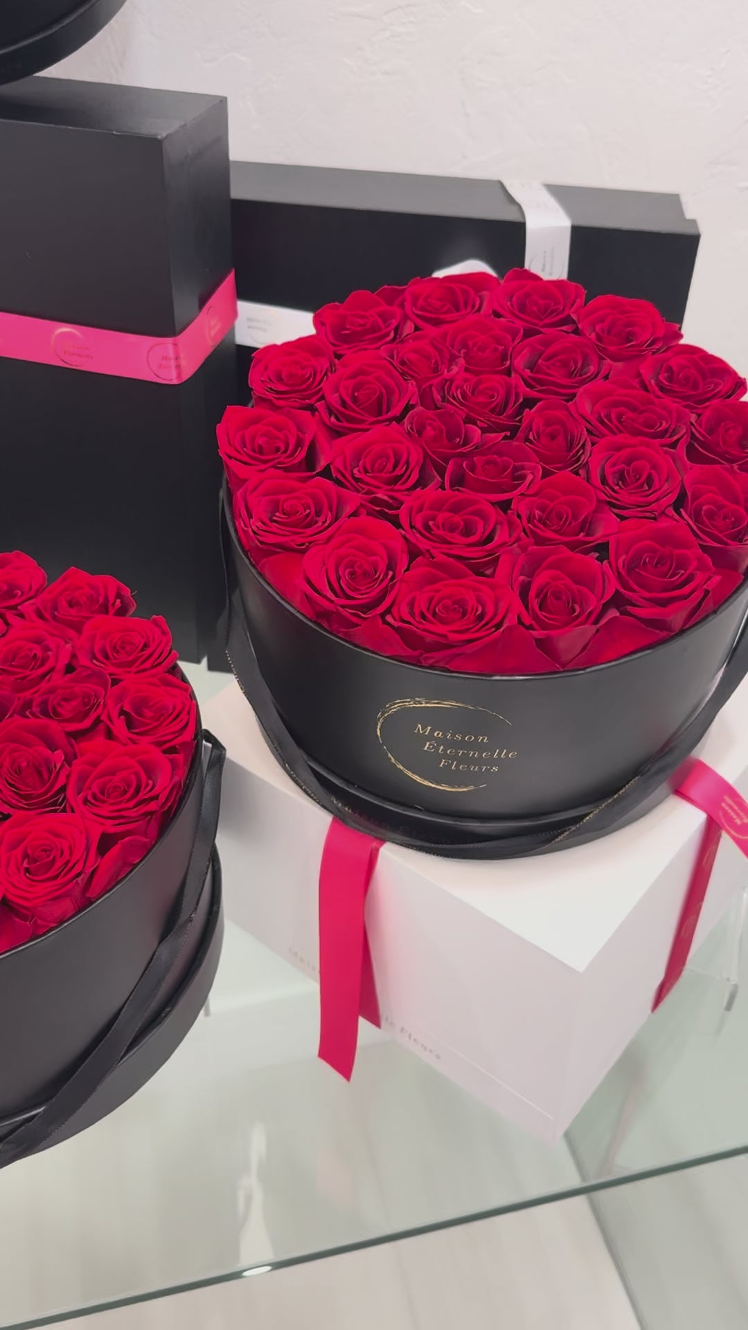 JARDIN DE FLEURS ROJO